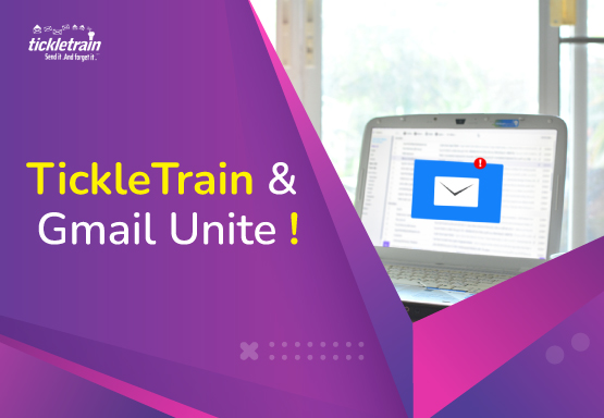 TickleTrain & Gmail Unite!