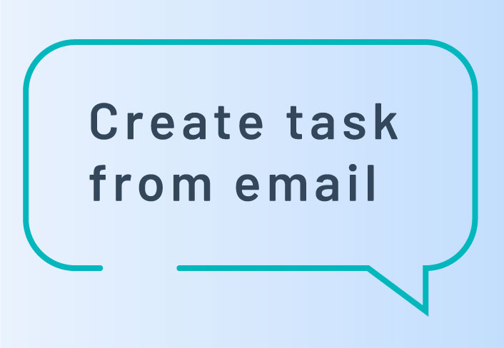 Create task from email